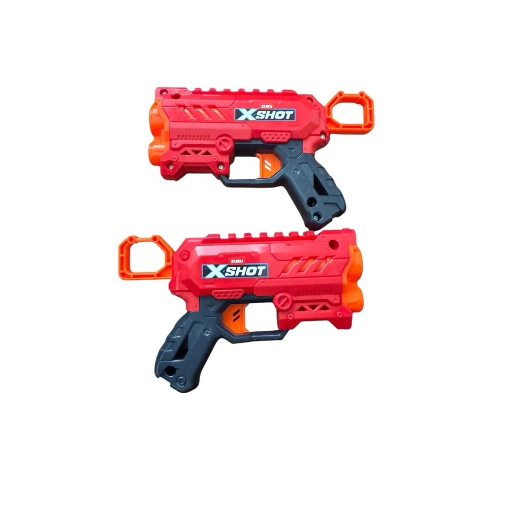ZURU X-Shot Mini Dart Guns Red 2 Toy Dart Guns Only